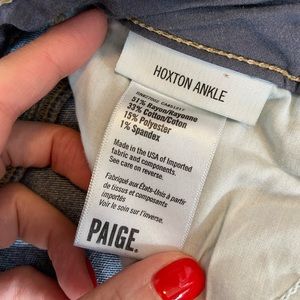 Paige jeans, Hoxton ankle